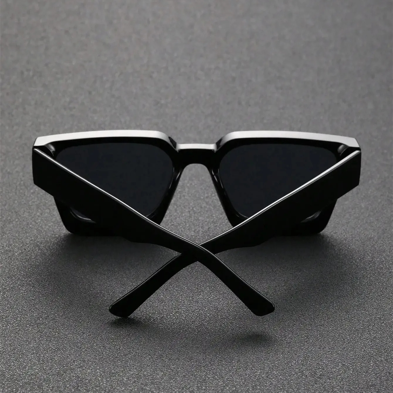 Retro Black Millionaire Shades Sunglasses 2025 For Men Square Sun Glasses Man Women Sunglass 250804