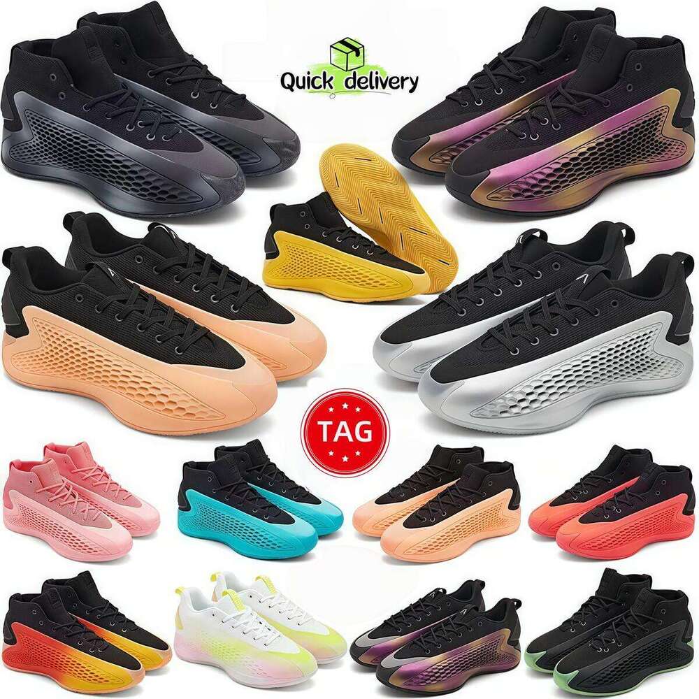 Designer ventilate AE 1 Ae1 Anthony Edwards Anti slip Sports Outdoor Training Arctic Fusion Men's Basketball Shoes Size 40-46