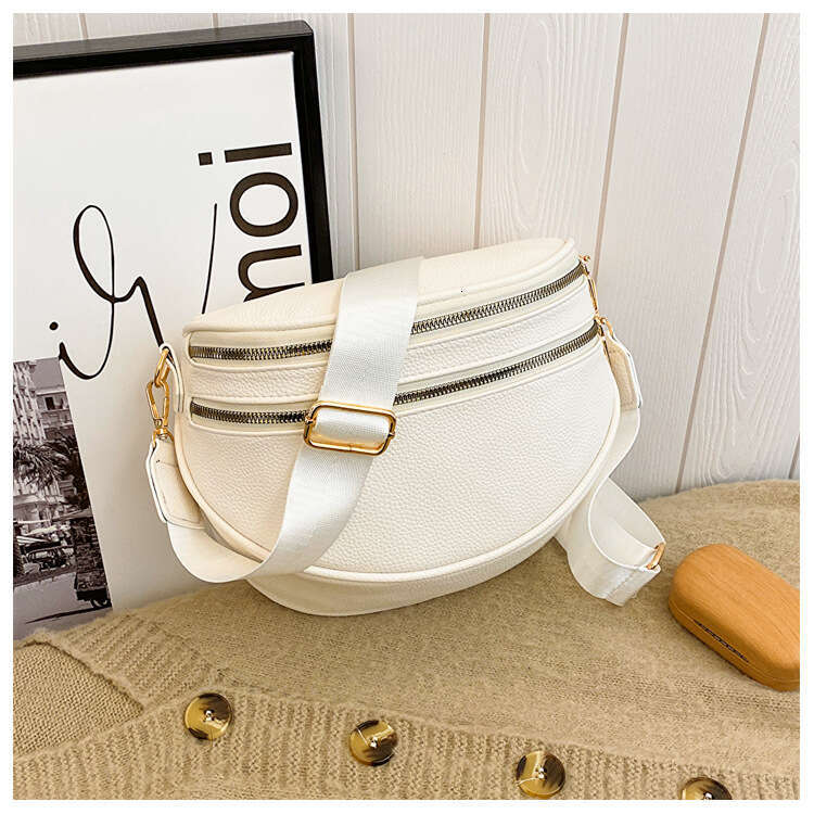 2025 New Chest Bags Designer Women with Wide Strap, Fashionable and Trendy Crossbody Bag, Versatile wallet Single Shoulder Bag for