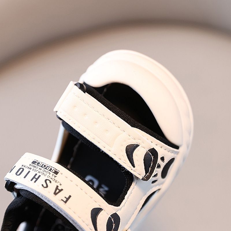 Kids Beach Sandals Toddler Summer Fashion New Boys Soft Soles Beach Sandals Kidsnest Non-slip Infant Girl Slides Baby Walking Sandals Shoes Sizes US1C