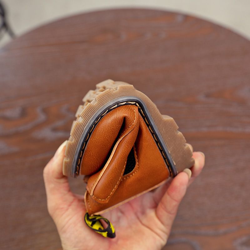 Children Shoes Fashion Kids Boots Autumn Winter Soft Leather Toddler Riding Boots Boys Ankle Boots Kidsnest Girls Casual Shoes Sizes US5C-US3Y 000514