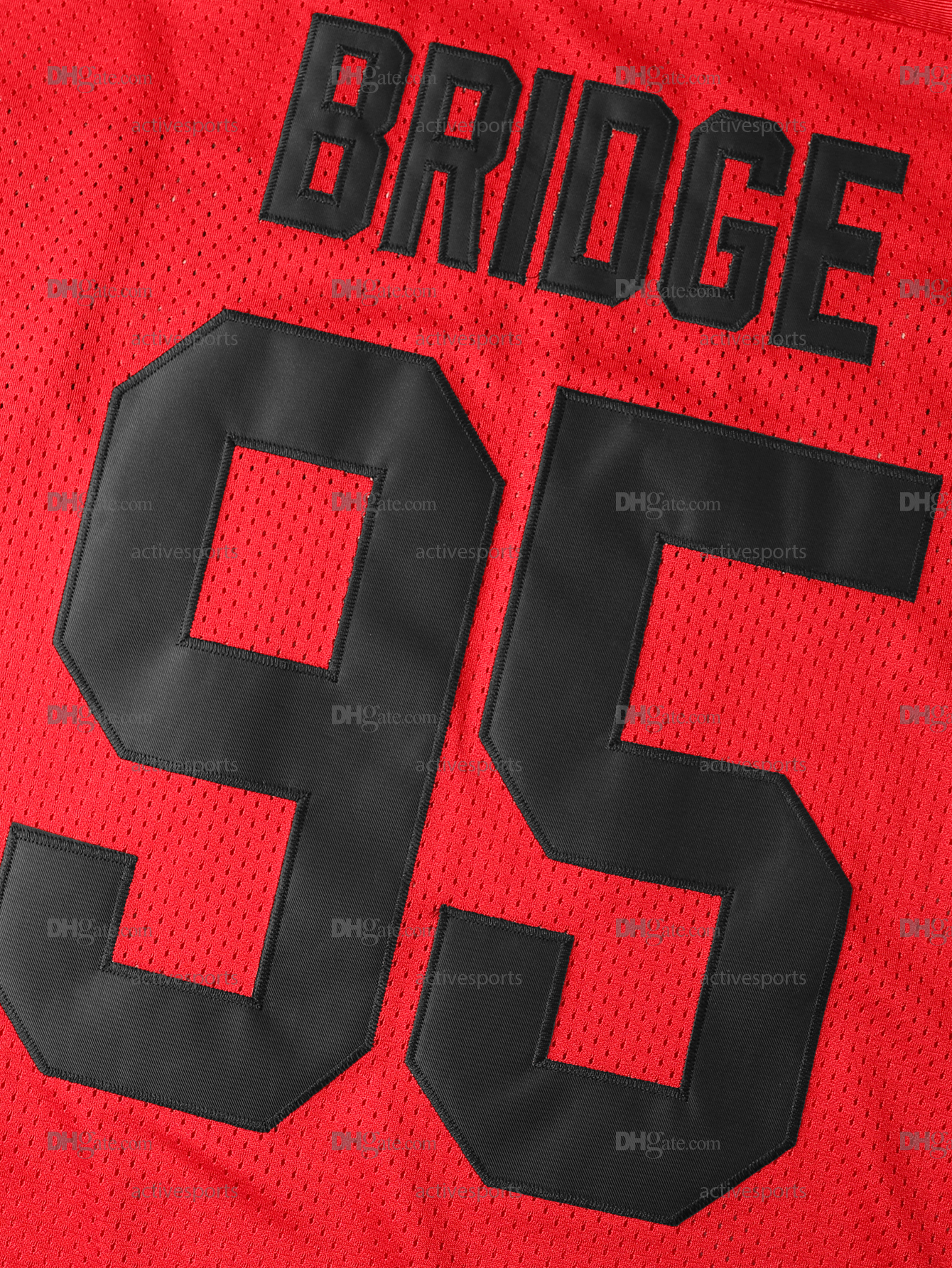 IN STOCK Mens HENNESSY 95 Bridge American Football Jersey QUEENS Double Stitched Name and Number Fsat Shipping