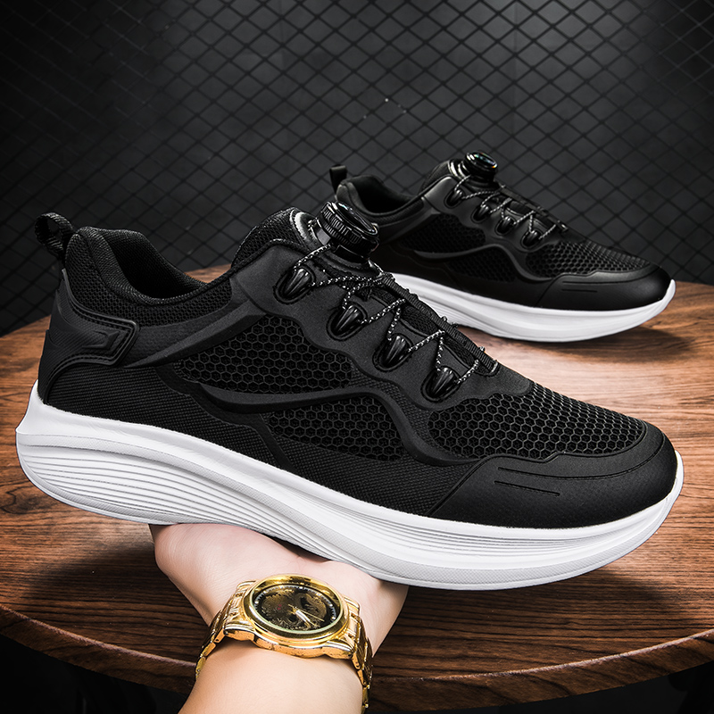 PROTECTCAMEL designer shoes free shipping hot outdoor sports running shoes Automatic knob anti-slip hiking shoes for men black white