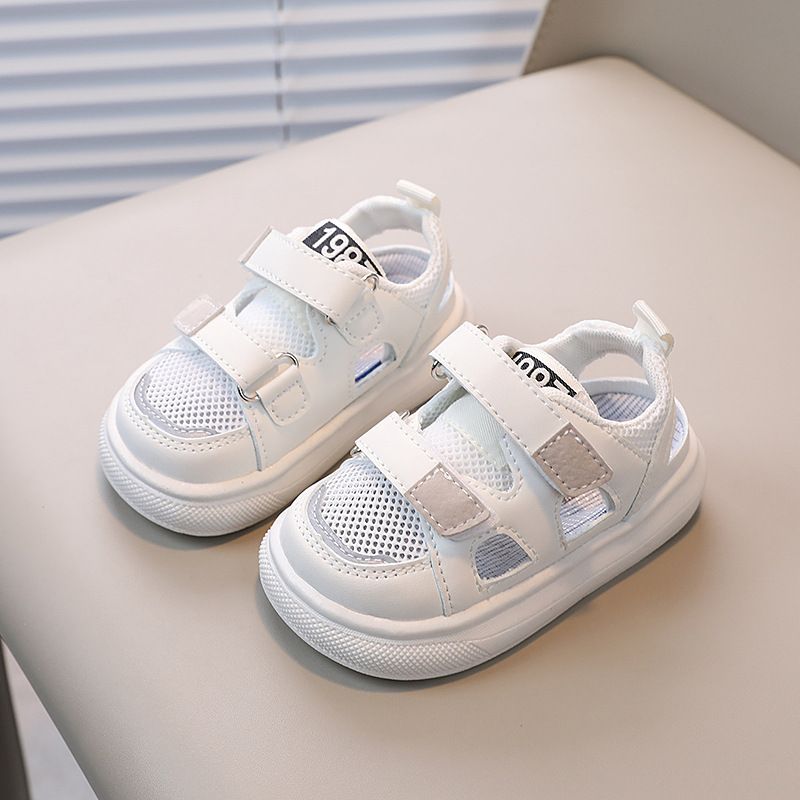Kids Sports Sandals Summer New Boys Girls Hollow Out Shoes 1-4 Years Kidsnest Toddler Comfortable Sandals for Boy Baby Girl Shoes Sizes US0.5C-US8C K0
