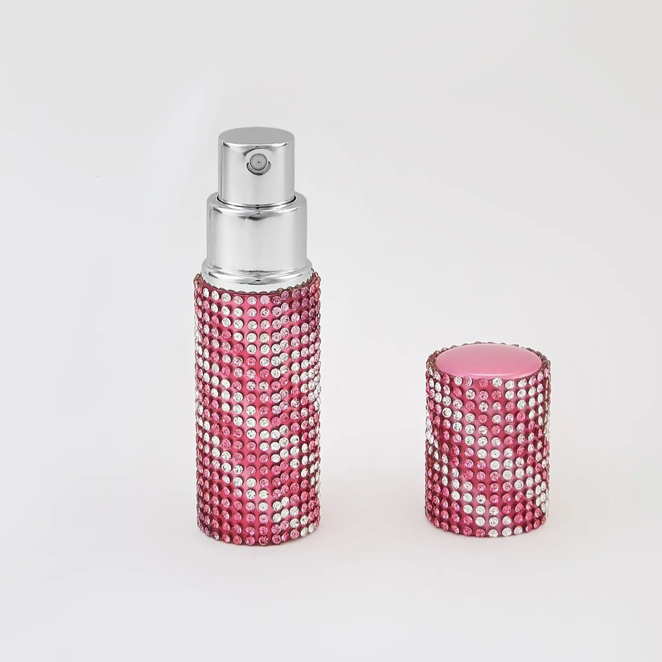 Empty Portable Spray Bottle Mini Bling Crystal Refillable Perfume Atomizer Bottle Scent Pump Case Travel Perfume Atomizer 250813