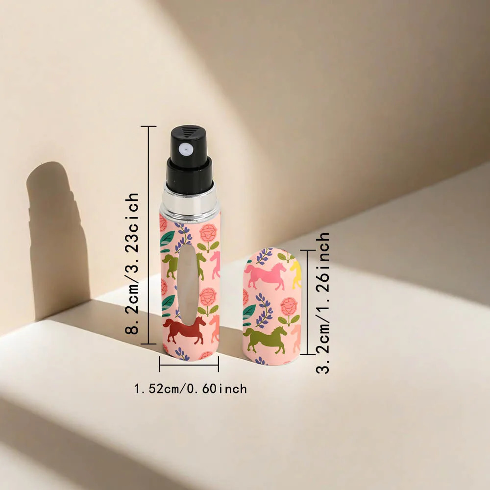 Gifts 5ml Mini Perfume Bottle Refillable Empty Cosmetic Containers Portable Spray Atomizer Bottle 250813