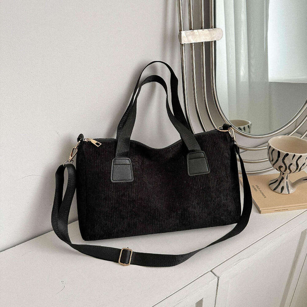 Designer Bags Textured Large Capacity Tote New Color-Block Corduroy Crossbody high quality Handheld Pillow ,fashional single-shoulder Hot selling mess