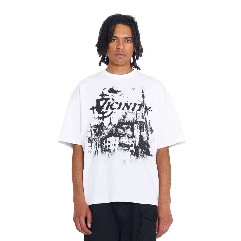 Shooting House White VIC Short Sleeve SHOOTING HOUSE TEE WHITE Same Style Printed T-Shirt