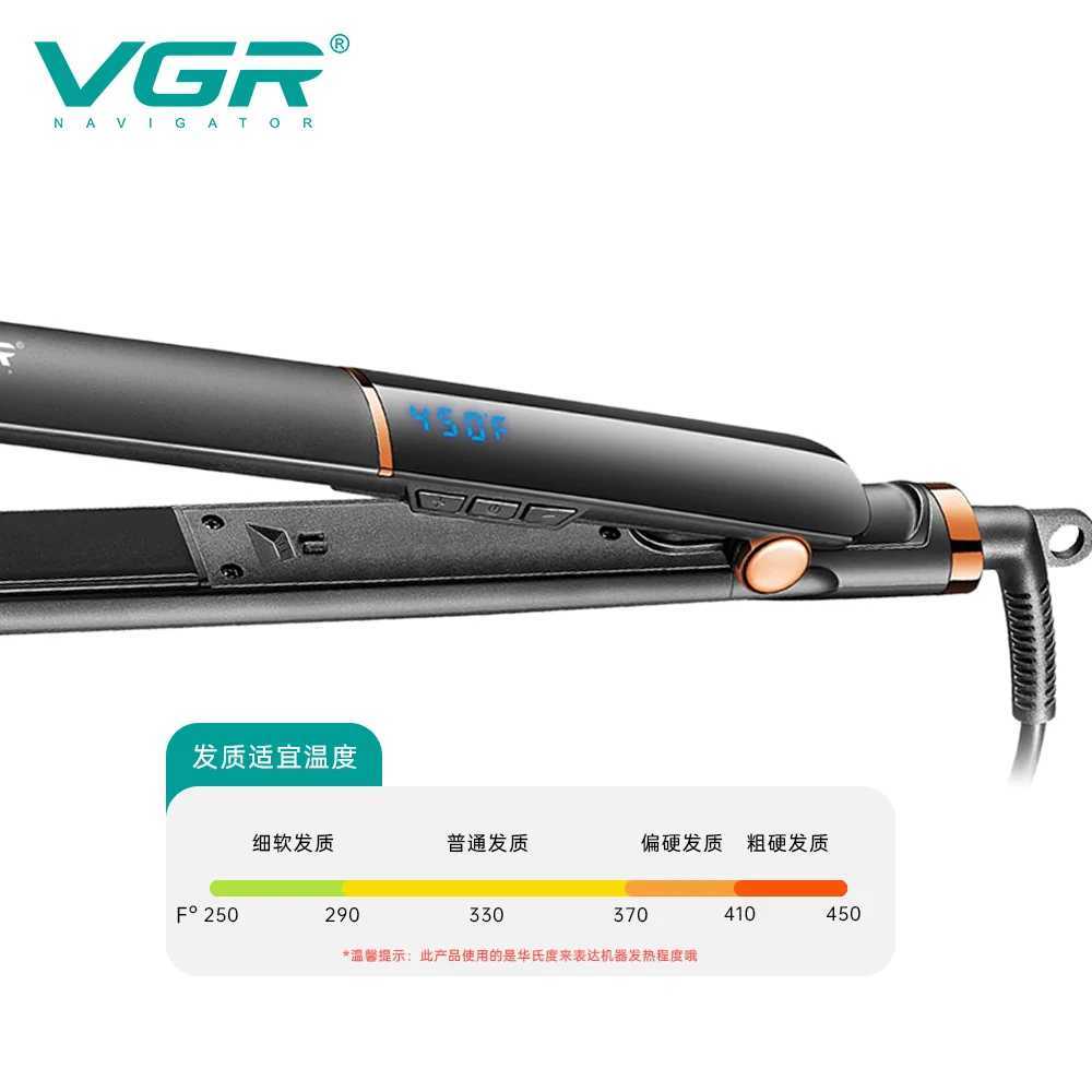 515 VGR Small Flat Iron Short Hair Pencil Flat Iron Mini Hair Straightener Tiny Hair Straightening Ceramic Beard Straightener W250814