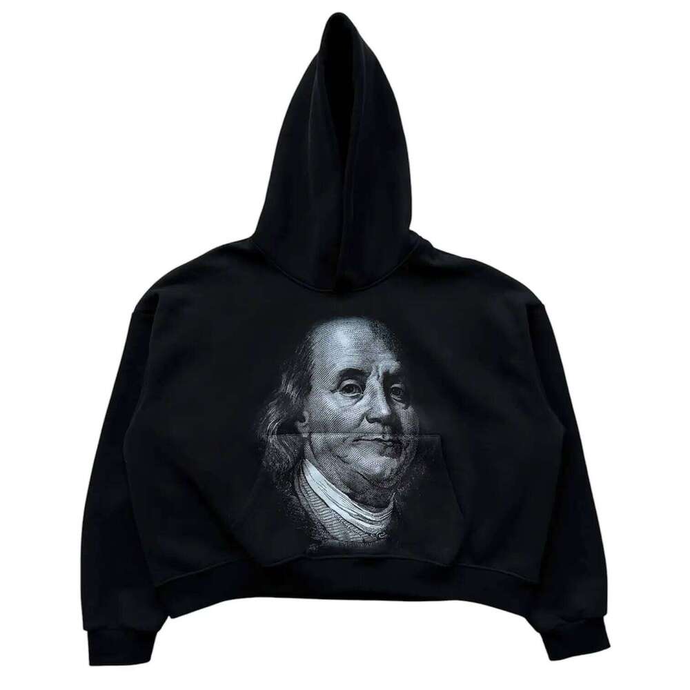 American Retro Y2k Clothes Mens Womens Gothic Hip Hop Graphic Print Oversized Hoodies Sweatshirts Casual Jackets