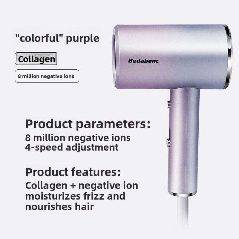 Internet Celebrity High Power Household Dormitory Blue Light Care Hammer Hair Dryer Gift