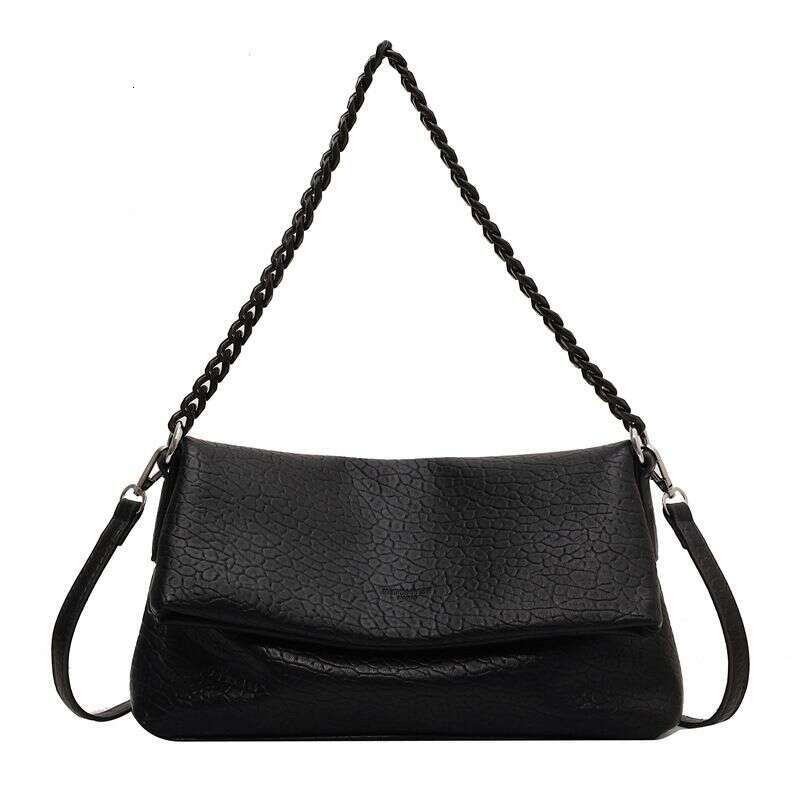 Minority Simple And High-end Chain Handbag Bag Women's New 2023 Summer fashion Messenger small square bag