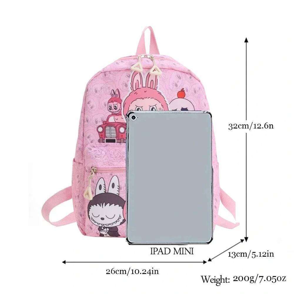 New Schoolbag Anime Cartoon Cute Large Capacity Backpacks Kawaii Student Shoulders Bag Child Birthday Gifts