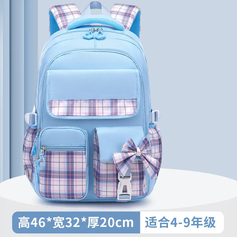 Children School Bags For Girls Kids Satchel Primary Orthopedic School Backpacks Princess Backpack Book bag 250813