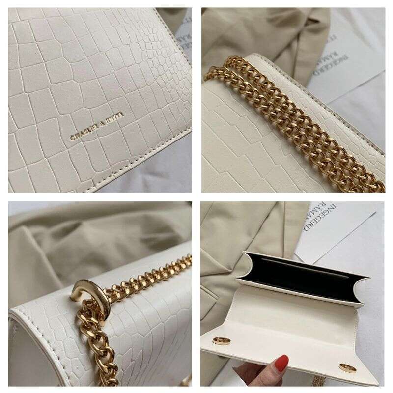 French Niche Westernized Women's 2020 New Trendy Korean Version Versatile One Shoulder Diagonal Cross Fashion Chain