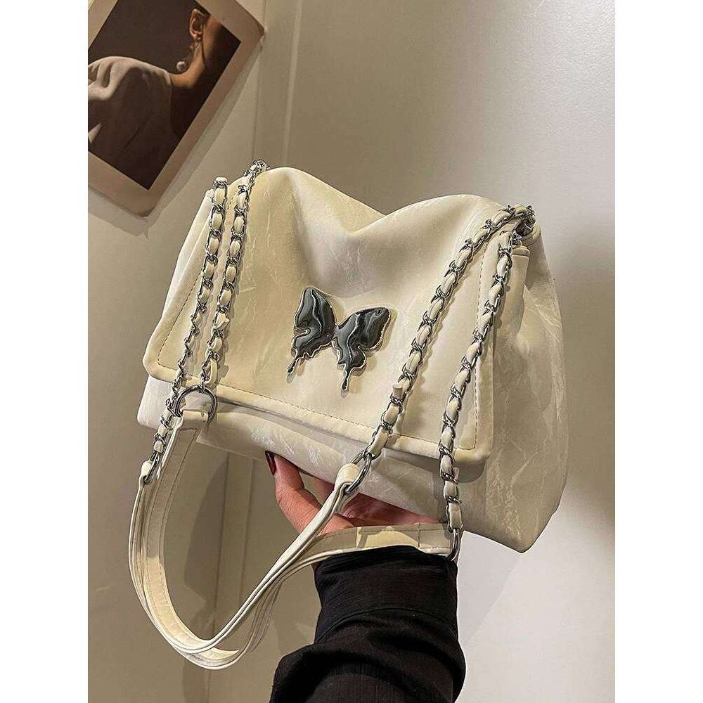 Korean Style High-End Fashion Commuter for Women 2025 New Simple Versatile Tote Niche Casual NEW free shipping Shoulder Bag