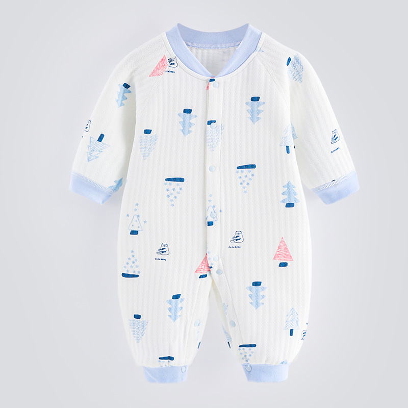 baby boys winter thermal romper warm comfortable