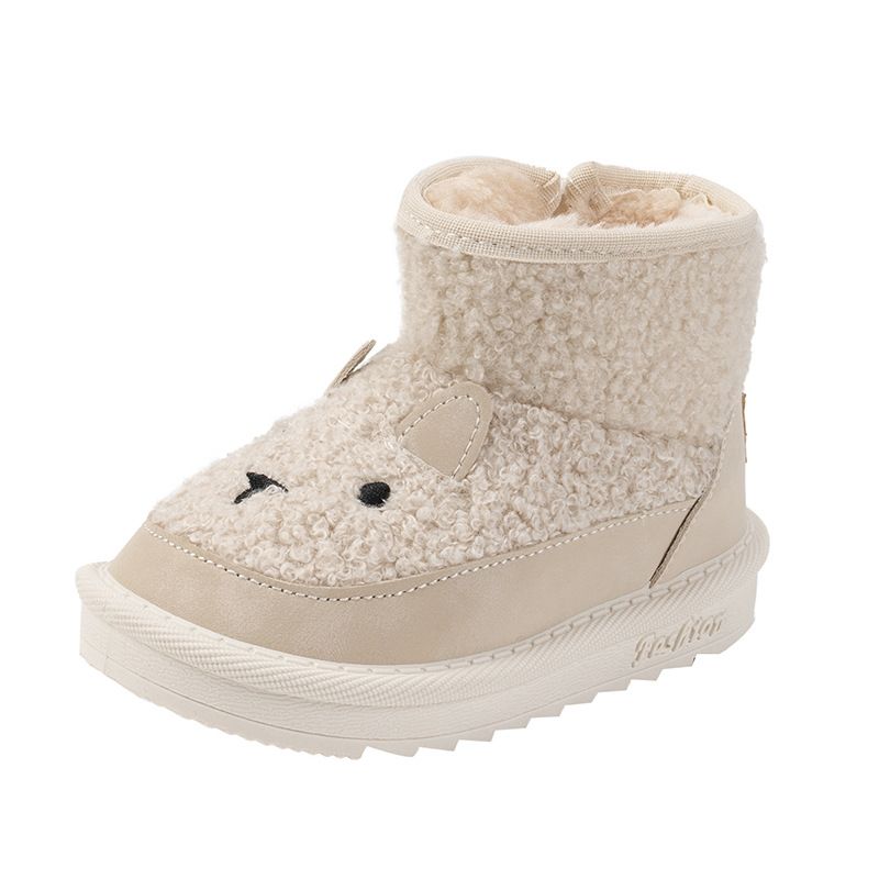 Infant Snow Boots For Children 2025 Cute Cartoon Little Toddler Plush Boots Thick Warm Cotton Shoes Kidsnest Kids Winter Boots Sizes Sizes US1C-US9C