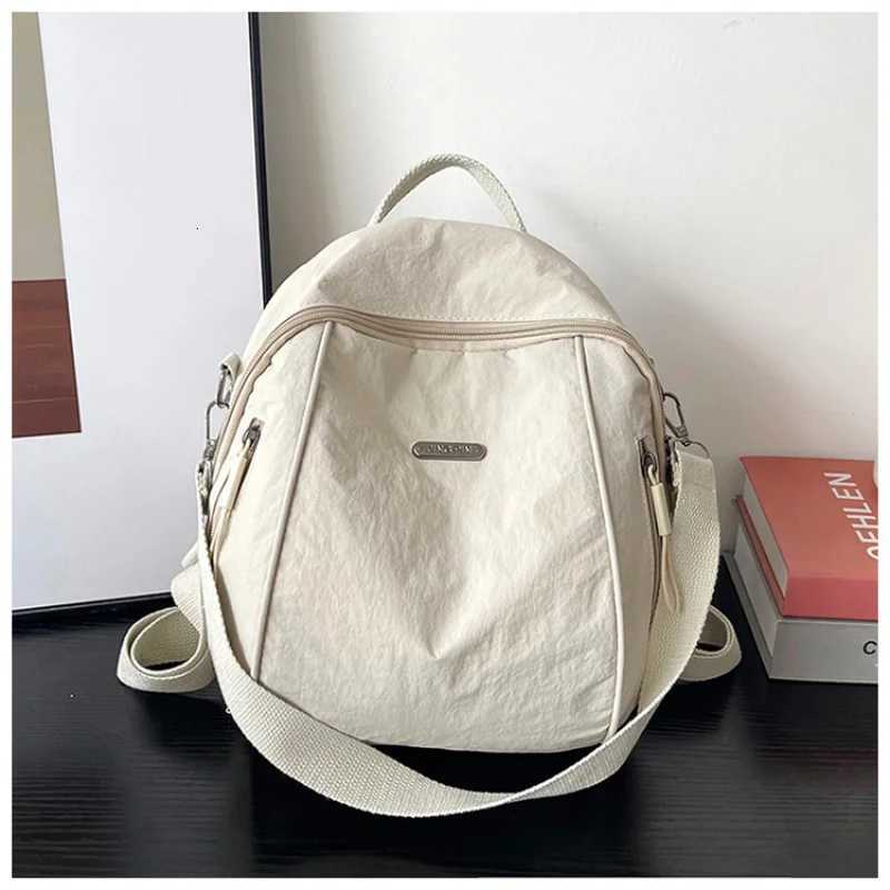 New Fashionable Large Capacity Backpack for Women Travel Student Bag Lightweight Mom Bag XJ250814