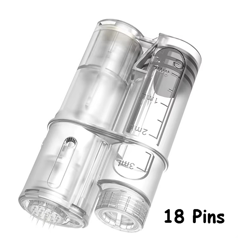 Derma Pen H6 Cartridge 18 42 36 Pin Needle Nano-HR HS Silicon MTS Nano-HS Tips Work for Hydra.Pen H6 Skin Care Device Dermapen Meso Therapy Replacemen