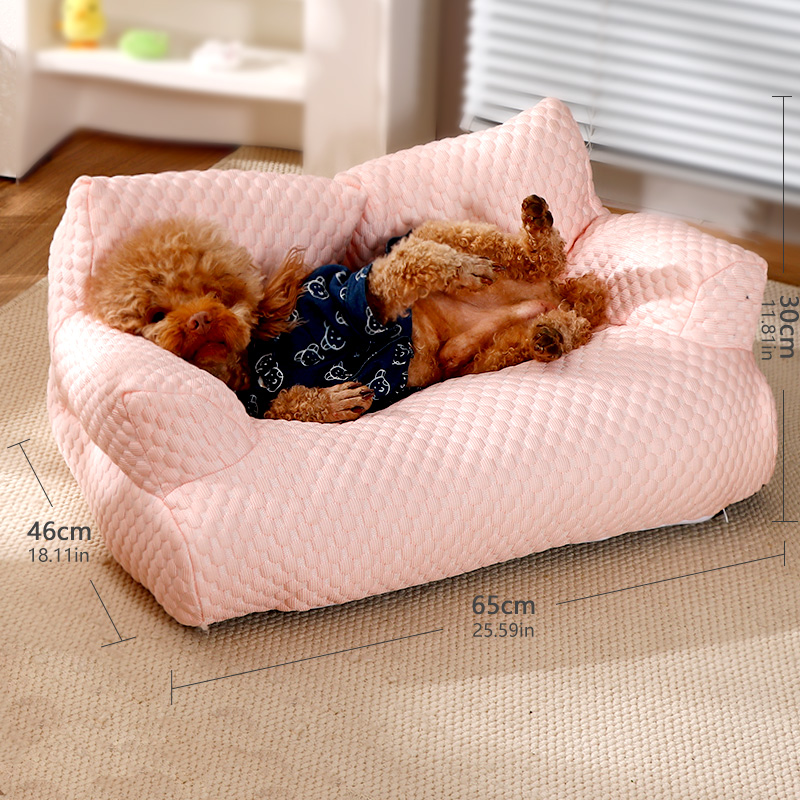 All Season Cooling Cat Sofa for Cats/Small Dogs Versatile Color Easy Clean Stable for Home/Kennels/Vet Use