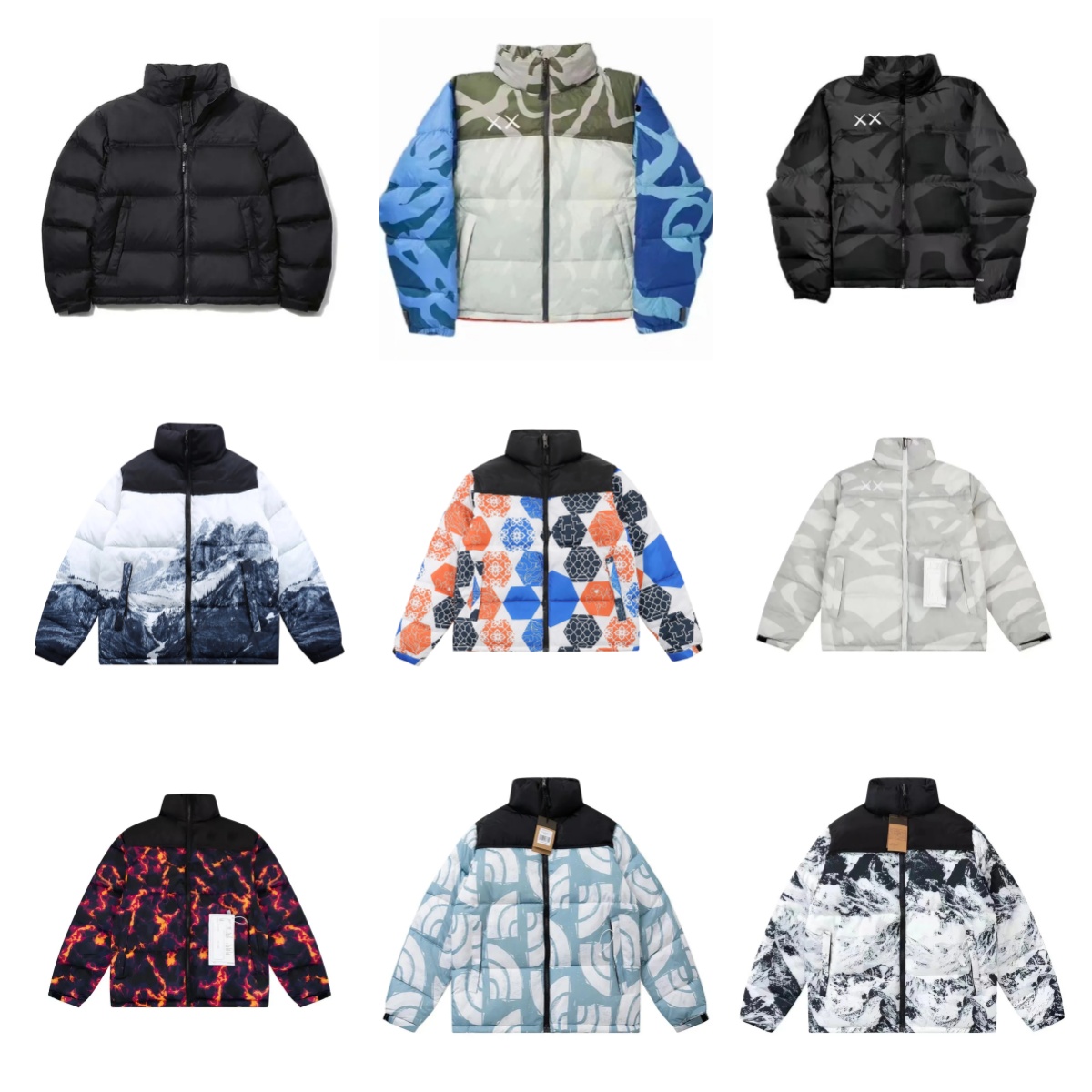 winter puffer jacket mens down jacket men woman thickening warm coat embroidered parka leisure men's clothing letter print outdoor jackets womans designer coats 262