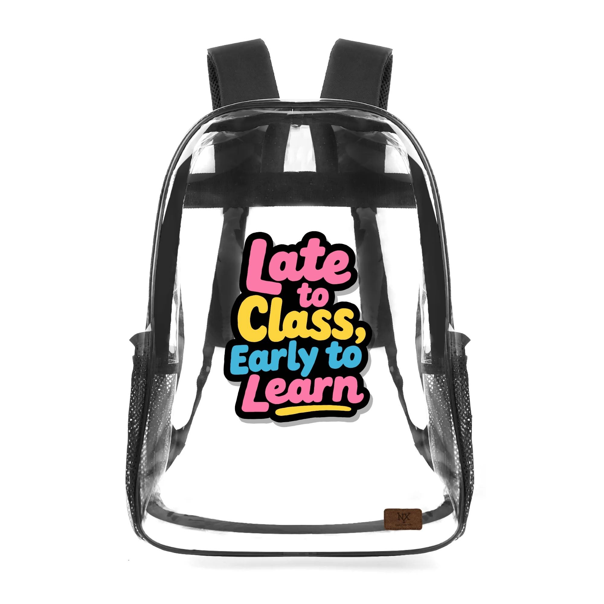 NXY transparent backpack designers bags men luxury bag Pvc backpacks designer book bags mens fashion all-match school bag with dust bag