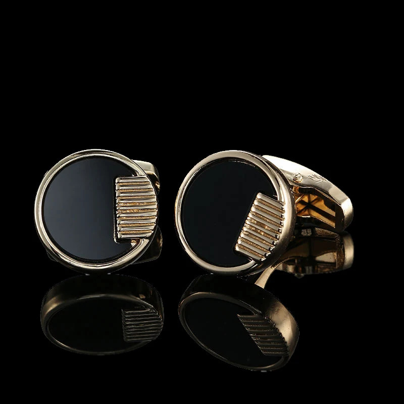 Quality Gold Color Cufflinks Retro Pattern Poker Bird Knot Fish Bullet French Shirt Cuffs Suit Accessories Wedding Jewelry 250812