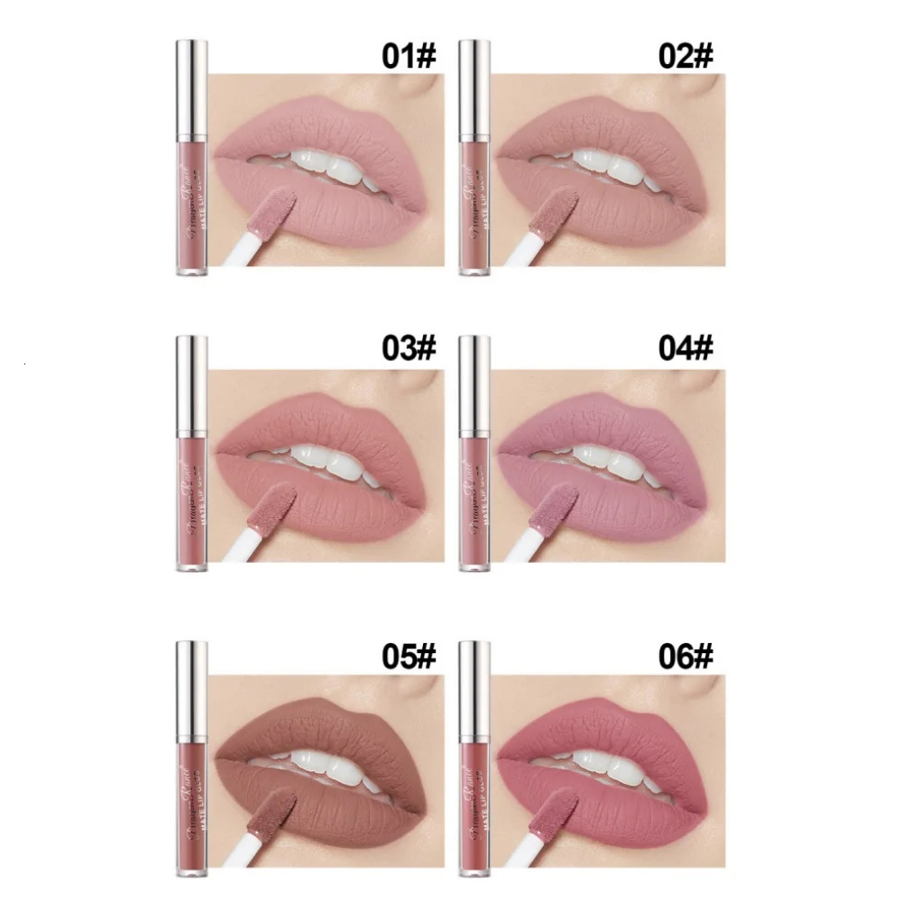 Velvet Matte Lip Gloss Set Long Lasting Waterproof Hydrating Non Stick Lipstick Lip Glaze Non Transfer Makeup Set Makeup 250812
