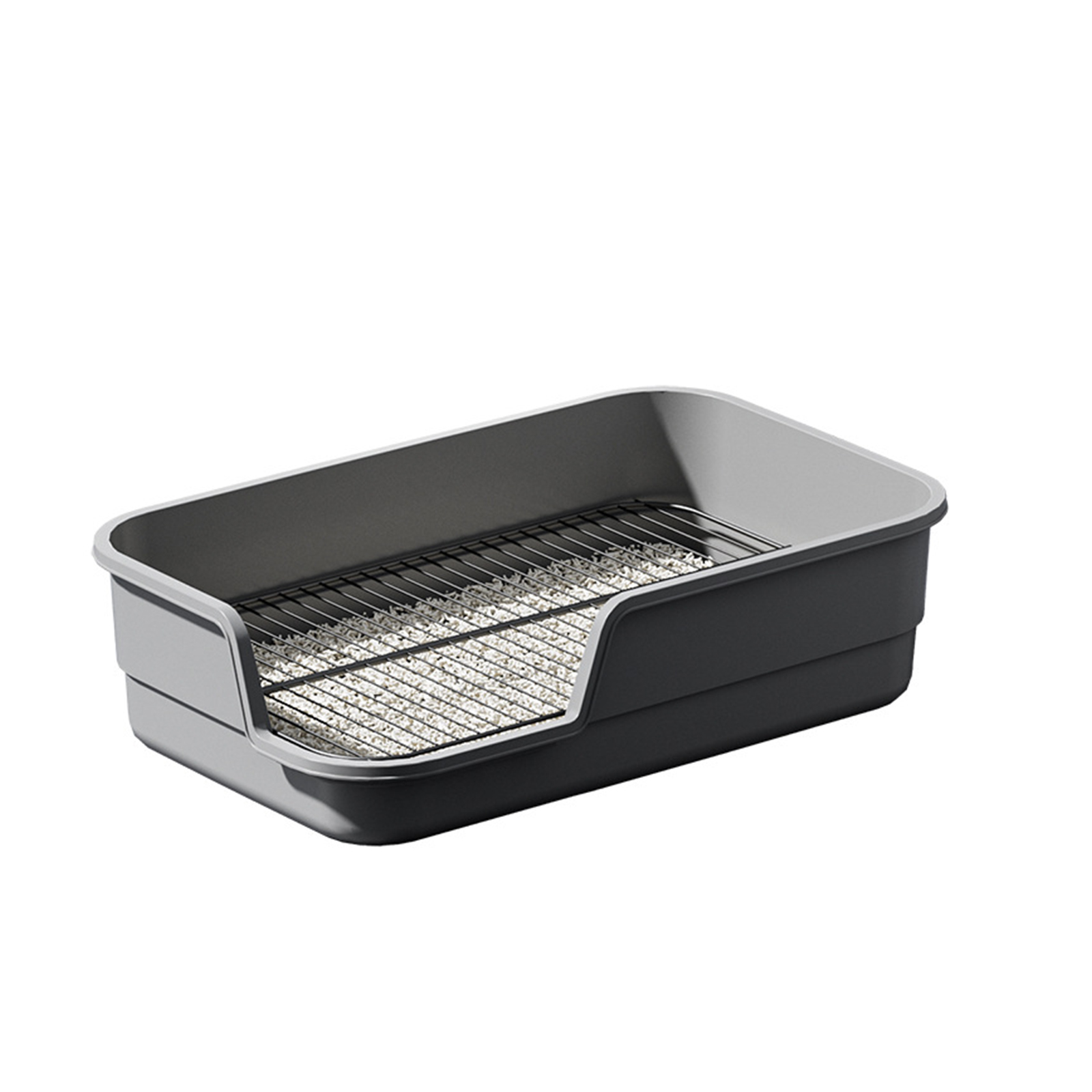 Dog Toilet Extra Large Anti Splashing Slant Mouth High Fence Small Dog Tablet Dog Toilet Anti Splashing Pet Supplies