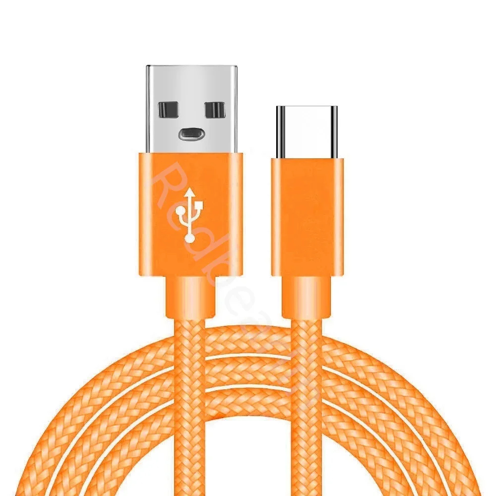 High Speed 1M 2M 3M Fabric Nylon Alloy Micro 5Pin Type c To USB A USB-C C-C Cables Cable For Samsung S23 S24 S25 Utral Htc LG Android phone 15 16