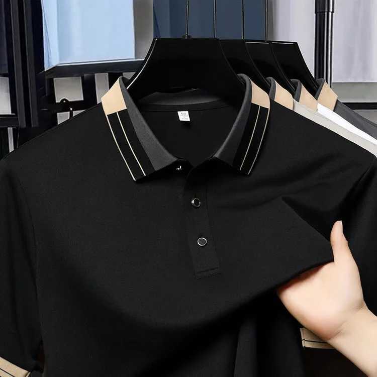 2025 Summer New Mens Classic Polo Shirt Short Sleeve Polo Mens Top Hot Sale XJ250804