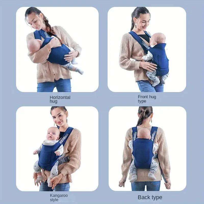 Carrier Breathable Front Facing 4 in 1 Infant Comfortable Sling Backpack Pouch Wrap Baby Kangaroo New