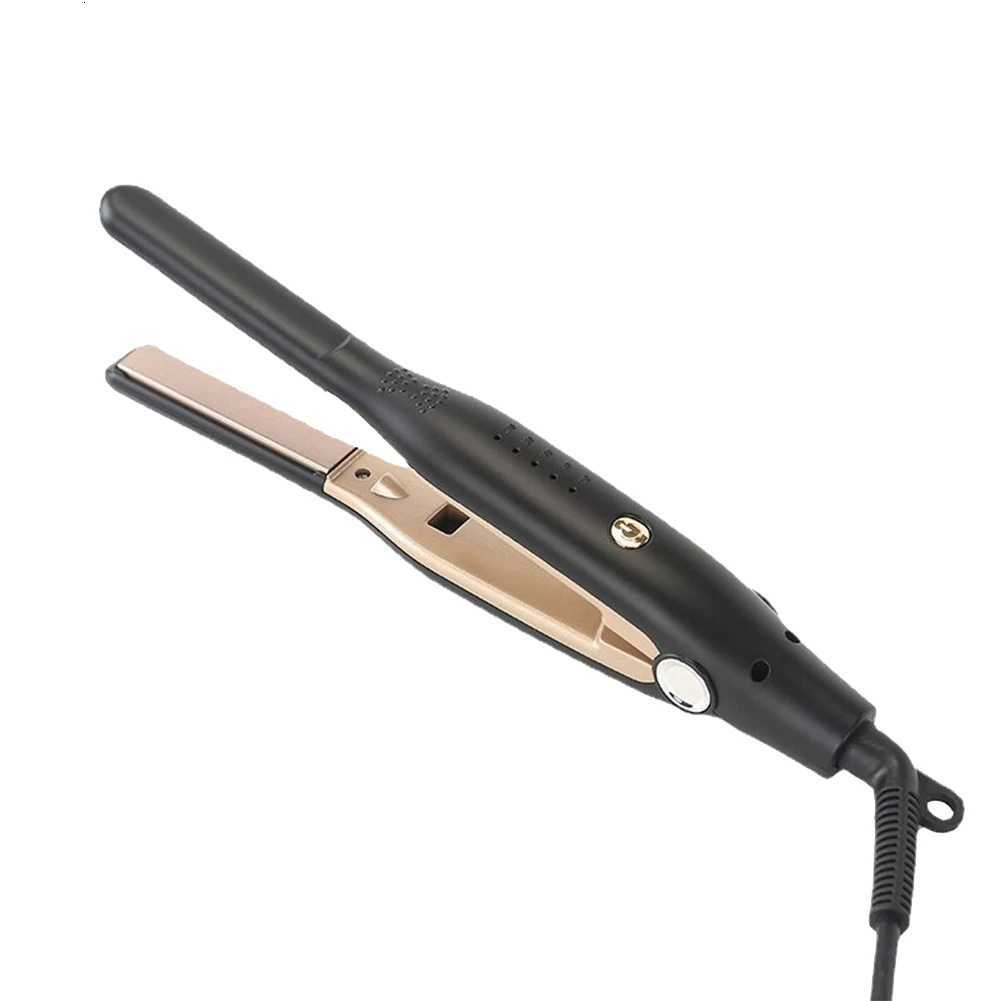 2 In 1 Professional Ceramic Flat Iron Electric Splint Flat Iron Negative Ion Straightening Curling Iron Plates Corrugation Hair Care W250814