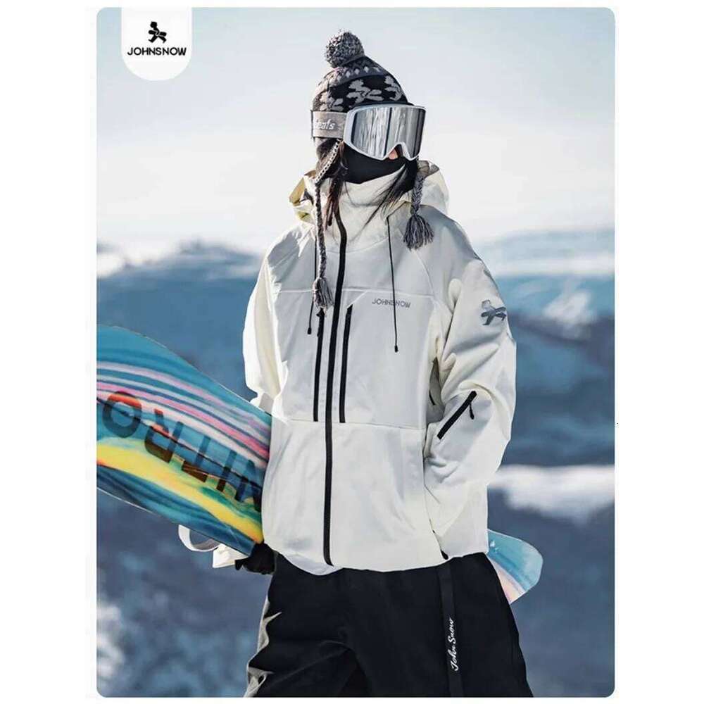 John Snow 2025 New Winter Men And Women's Jacket Breathable Waterproof Snowboarding Clothing Outdoor Sports Warmth Ski Coat