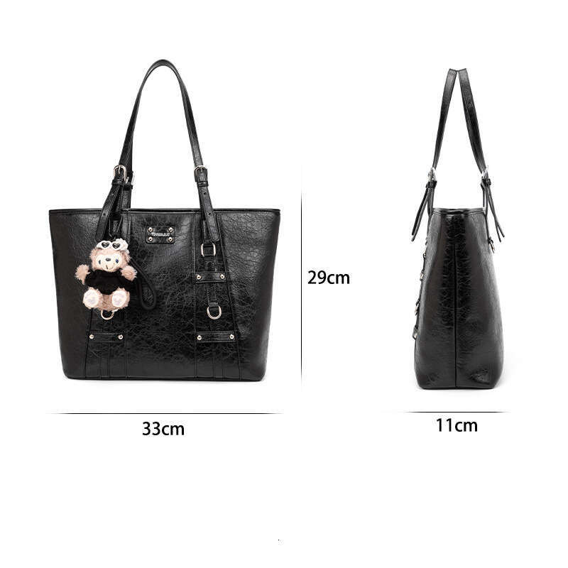 Women's Retro Tote Bag Designer 2025 New Shoulder Bags Fashion Luxury Casual Big Bag