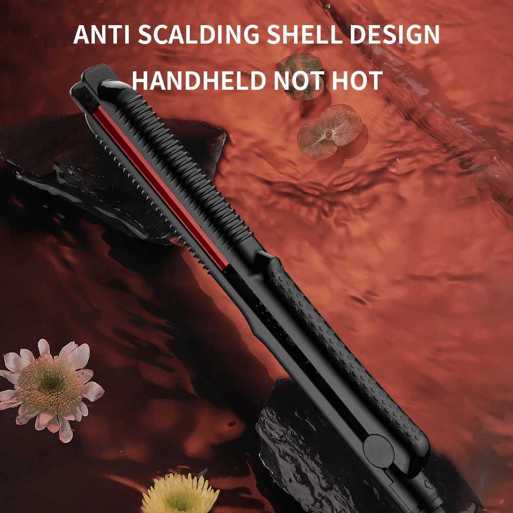 Professional Electric Hair Curling Iron 140-220 PTC Heater Hair Crimper Curler Corn Plate Fluffy Wand Crimping Perm Splint Salon W250814