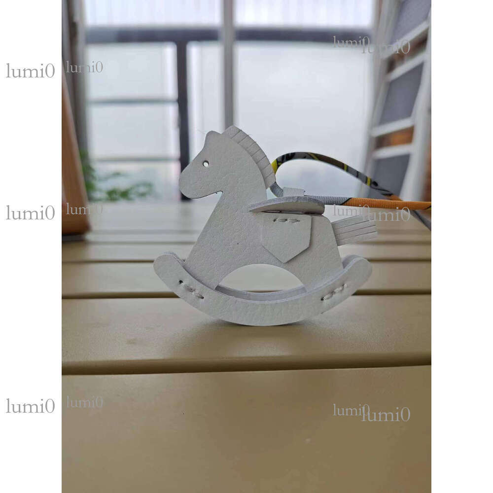 Handmade Sheepskin Rocking Horse Pendant