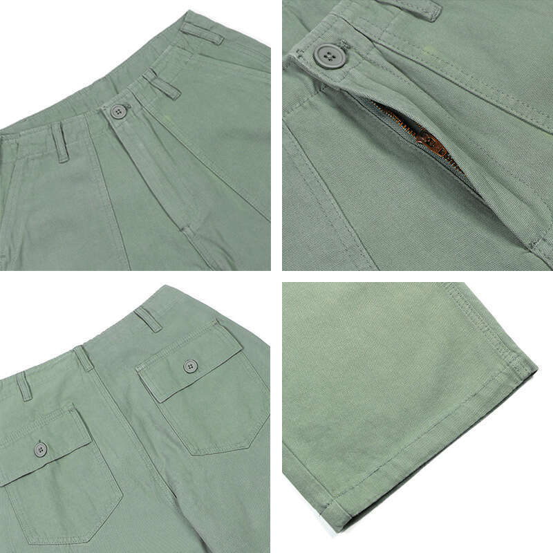 American Style Washed Vintage Straight-Leg Cargo Trendy Brand Unisex Loose Basic Wide-Leg Casual Pants B5