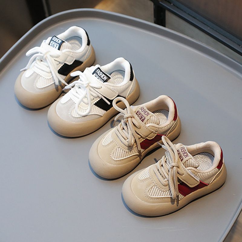 Children's Sneakers Kids Fashion Design White Non-slip Casual Shoes for Boys Girls Breathable Sneakers Toddler Outdoor Shoe Sizes US6C-US13C 0002