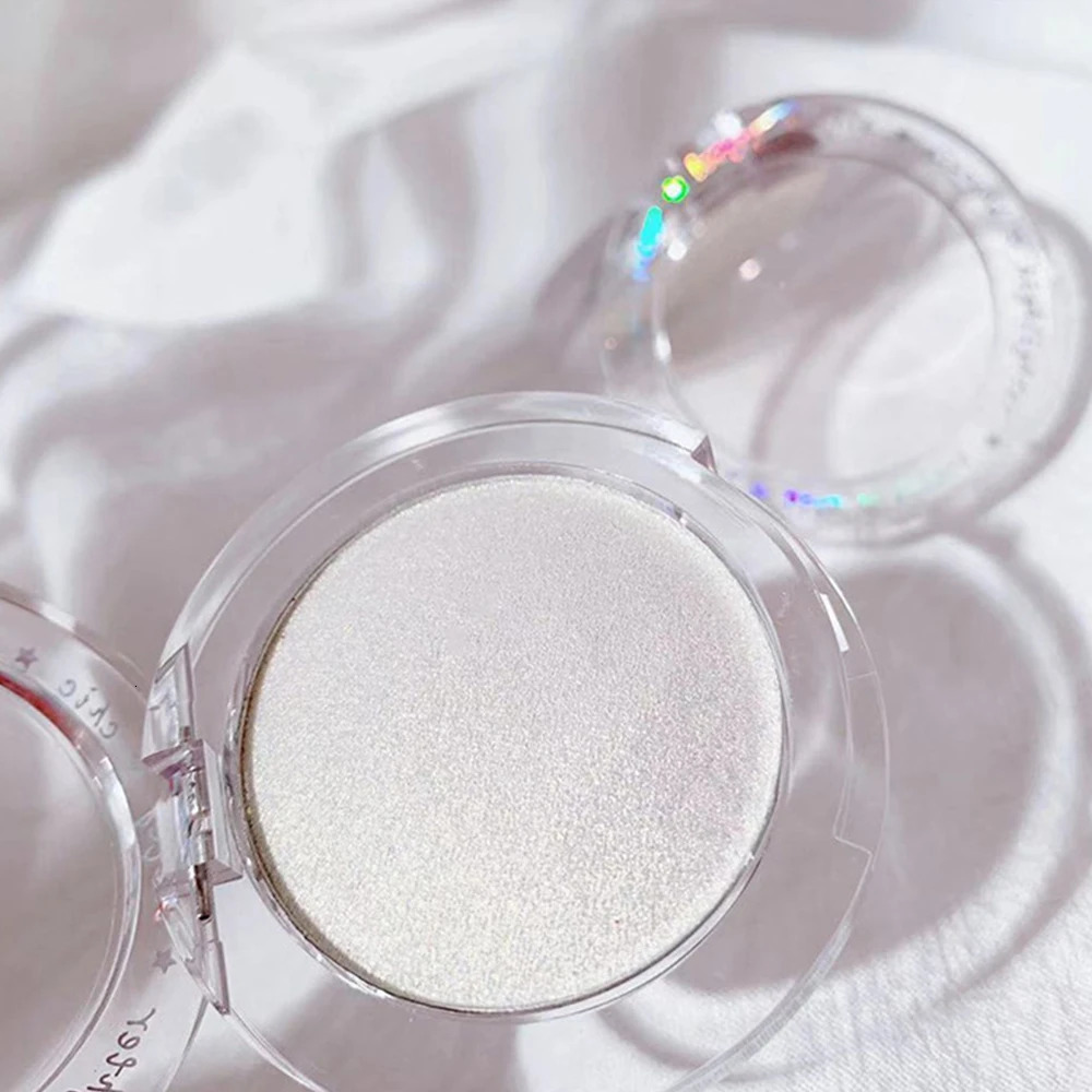 3 Colors Shimmer Glitter Highlighter Powder Palette Body Face Contour High Gloss Powder Waterproof Lasting Makeup Tool 250813