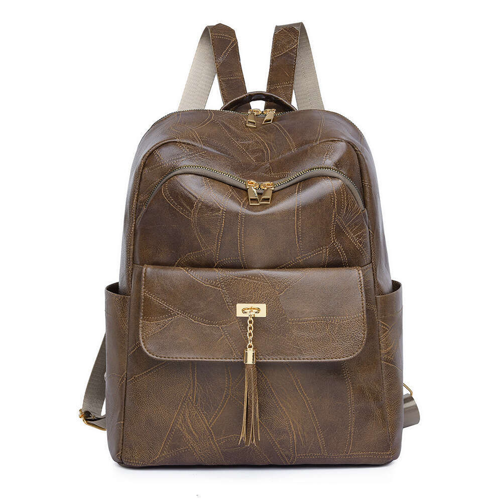 Women Tassel Decoration Large Bags Designer Tote Capacity 2025 New Travel Commuter Bag Ladies Backpack