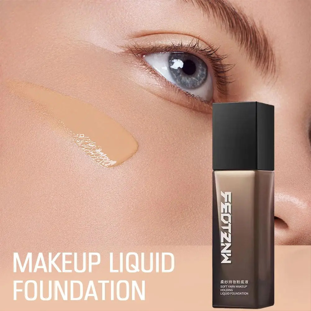 30g Liquid Foundation Waterproof Makeup Natural White Longwear Hydrating Face Concealer Care Full Coverage Liquid Foundation 250813