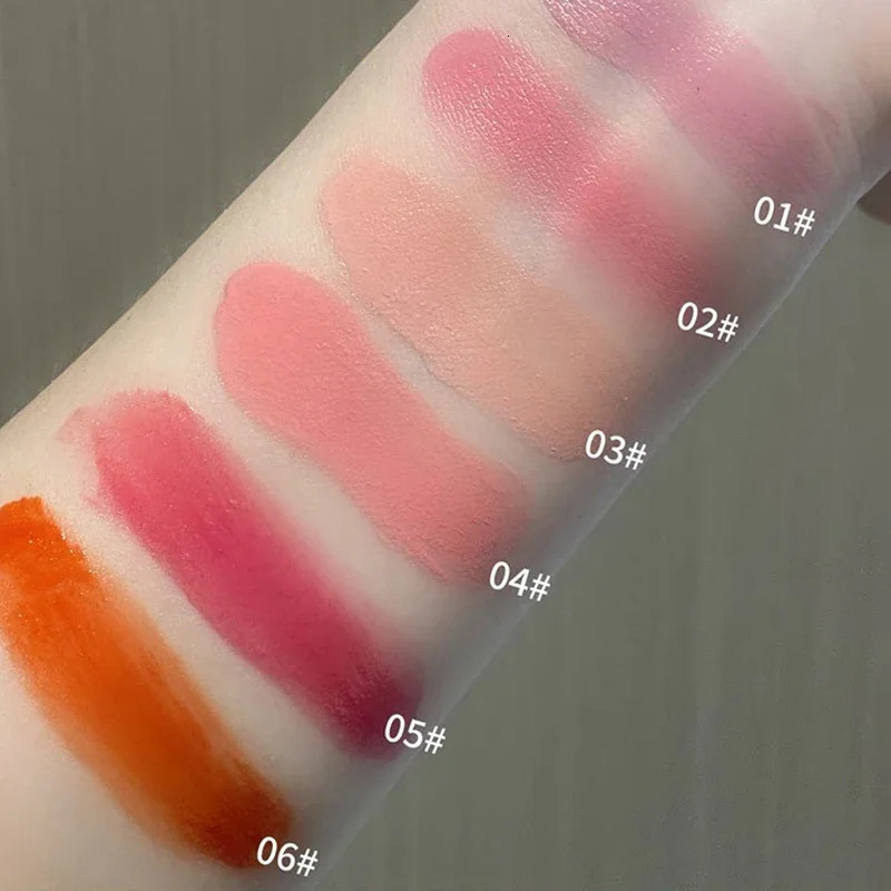 Matte Liquid Blush Lasting Natural Contouring Face Blusher Waterproof Facial Blush Brighten Rouge Creamy Cheek Korean Cosmetics 250813