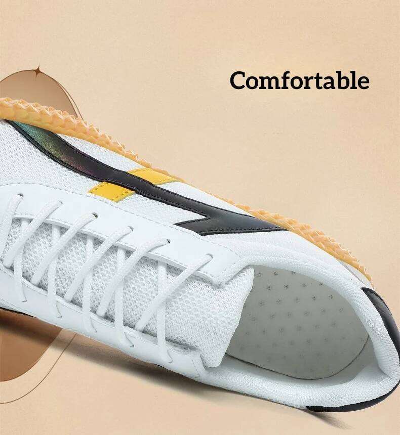 Men's Tug of War Non-slip Soft Breathable Wearable Sports Shoes Comfortable Large Size Striped Patchwork