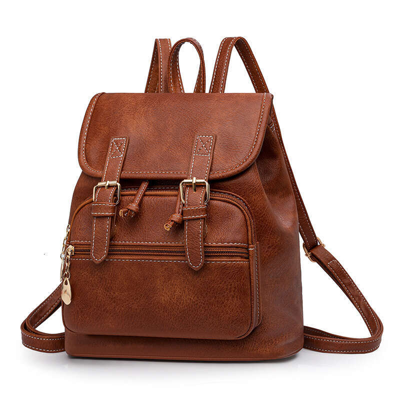 Tote New Fashion Casual Business Commuter Travel Bags Designer Women PU Backpack for and Men