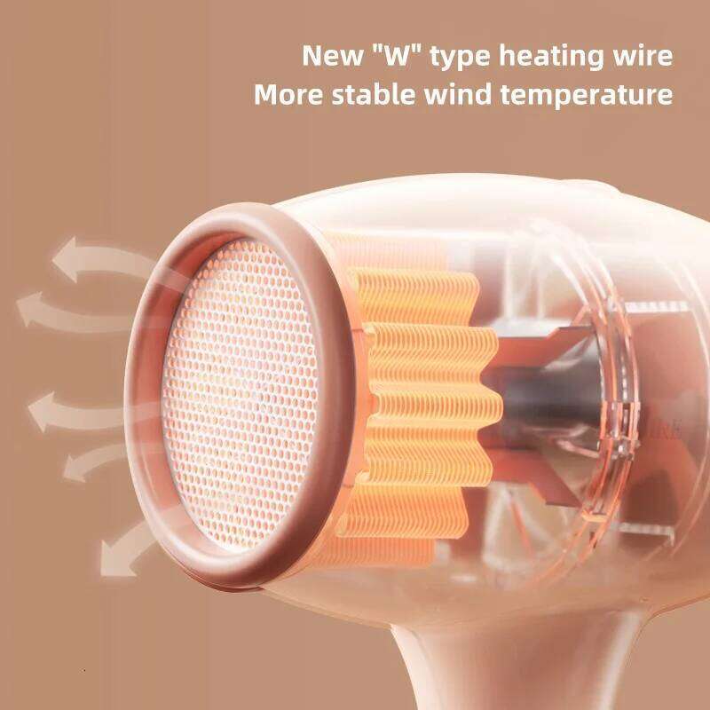 Mini Low Noise Constant Temperature 0 Radiation Fart Blowing Safety Children's Lock Portable Hair Dryer