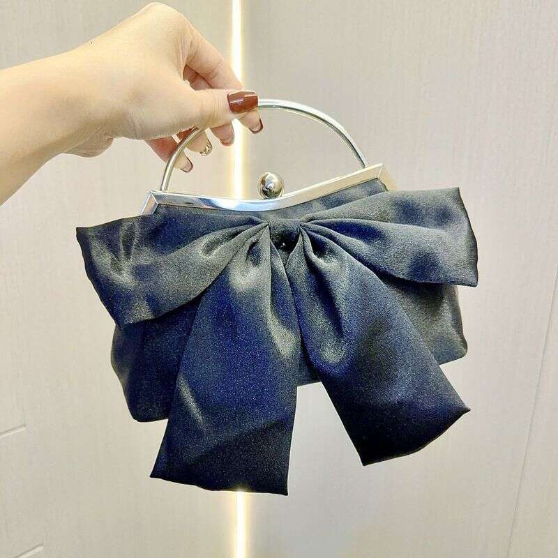 Hot Selling White Wedding Banquet Handbag Fairy Evening Clutch High-end Dress Chain Bag