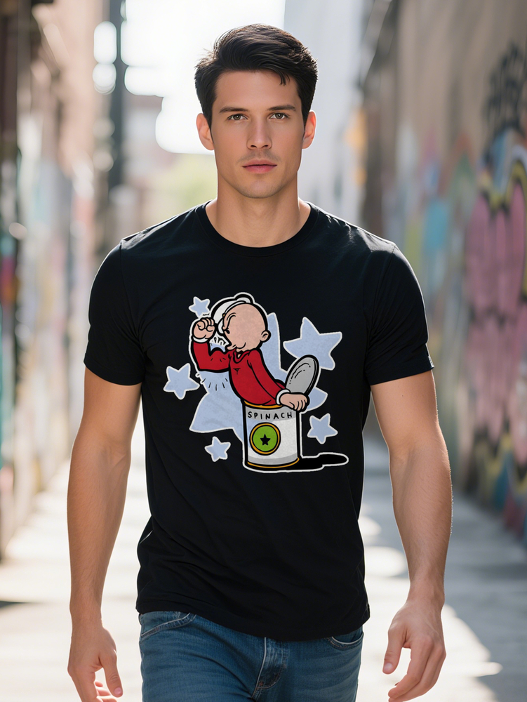 Casual Round Neck T-Shirt Print Design Men's Top a Gift for Men 8b878