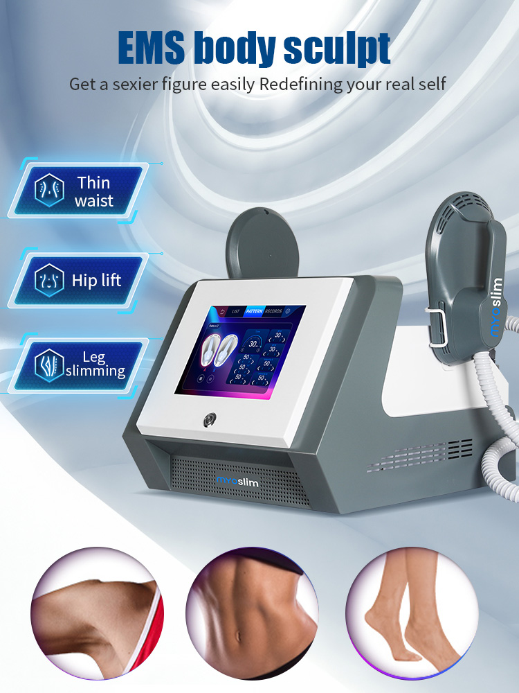 EMS Body Sculpt RF Machine Sculpting Weight Loss Burning Fat Slimming Muscle Stimulation Equipment 6500W